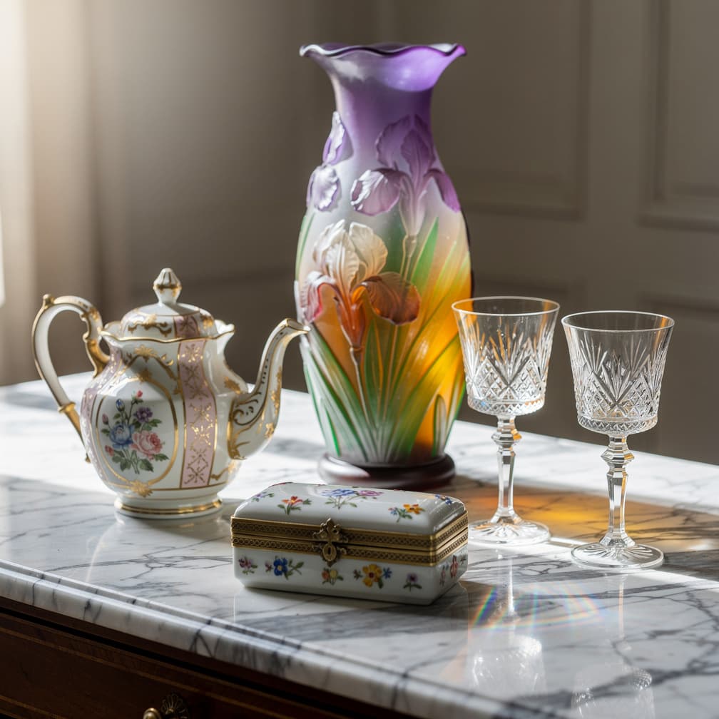 Verreries & Porcelaines